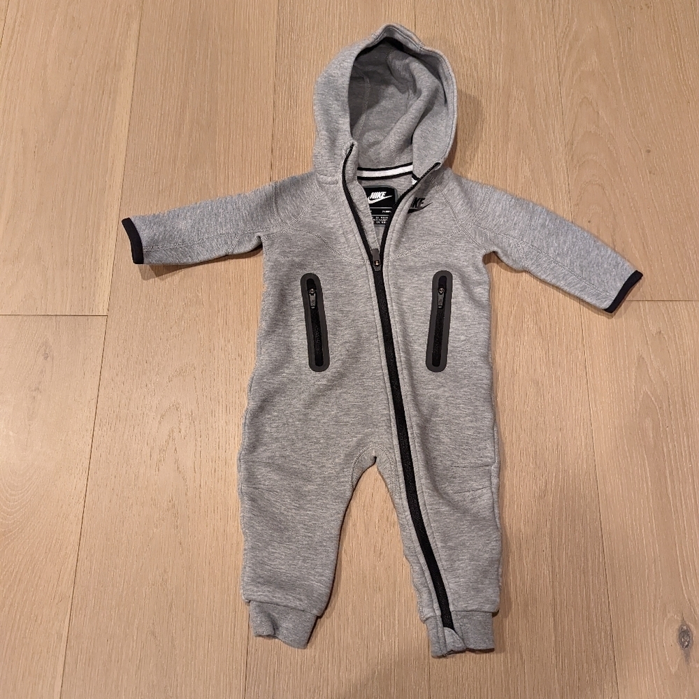Gray Kids One Piece by Nike